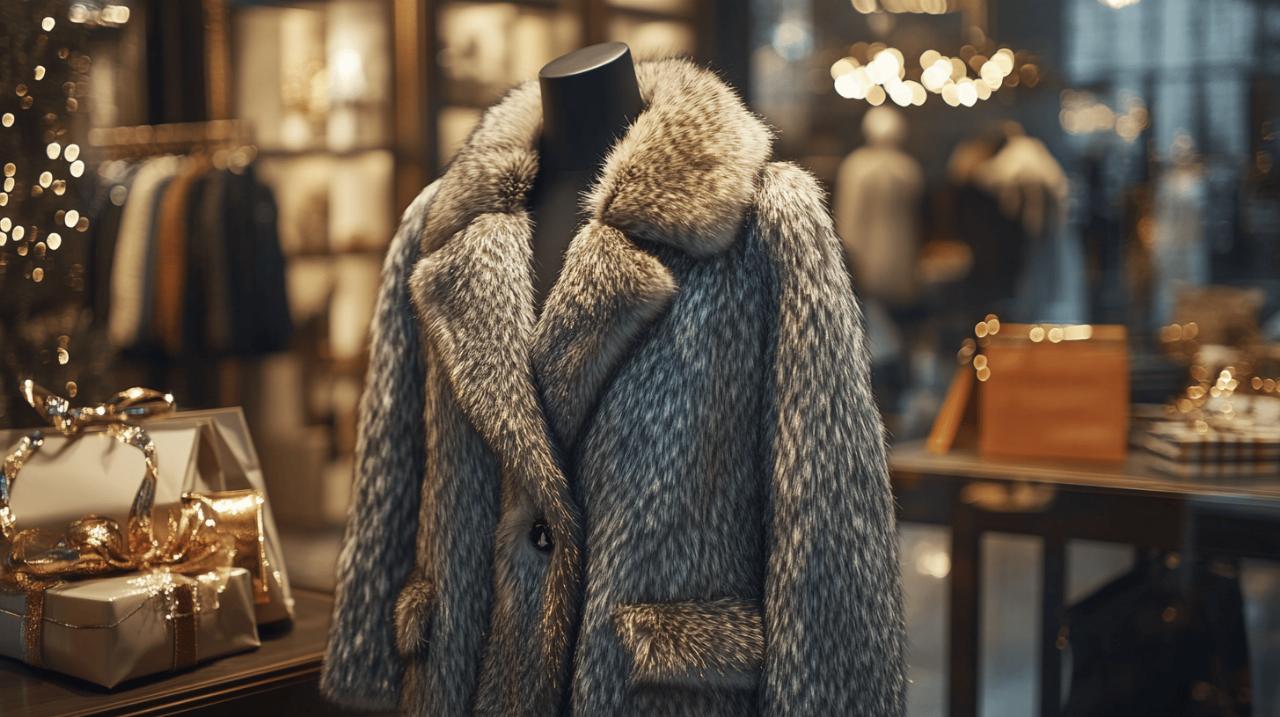 Le Manteau Fourrure Lapin Femme en version eco-responsable : Style et conscience